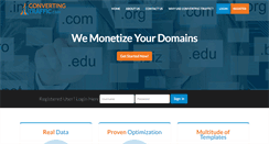 Desktop Screenshot of convertingtraffic.com